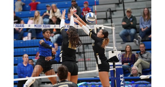 No. 4 Northeastern wins 3-1 over MCC volleyball